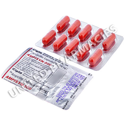 Ampisyn (Ampicillin) - 250mg (10 Capsules) Image1