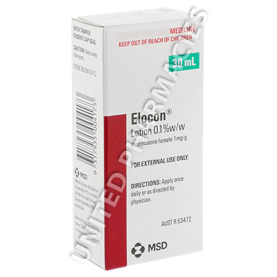 Elocon Lotion (Mometasone Furoate) - 0.1% (30mL) Image1