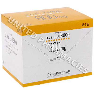 Epadel S300 (Ethyl icosapentate) - 300mg (84 Sachets) Image1