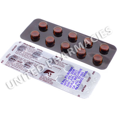 Malirid (Primaquine) - 7.5mg (100 Tablets) Image1