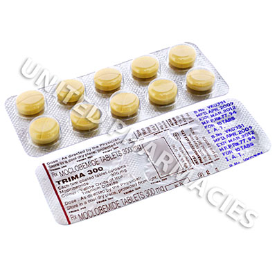 Trima (Mocolobemide) - 150mg (10 Tablets) Image1